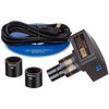 Euromex BioBlue 40X-1000X Monocular Portable Compound Microscope w/ 5MP USB 3 Digital Camera BB4200C-5M3